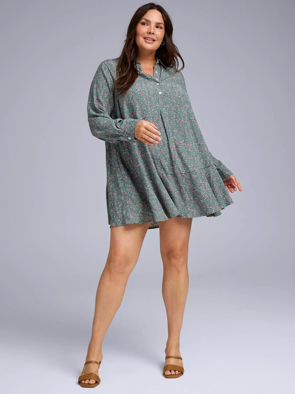 Torrid Belle Isle Popover Dress | Size 0X (L/12) - NWT - Picture 5 of 8